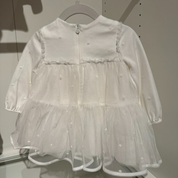Mayoral Newborn Girl Tulle Dress - Picture 2 of 6